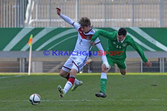 U19 EM-Qualifikation - 14/15 - Deutschland vs. Irland (© Kraichgausport / Loerz)